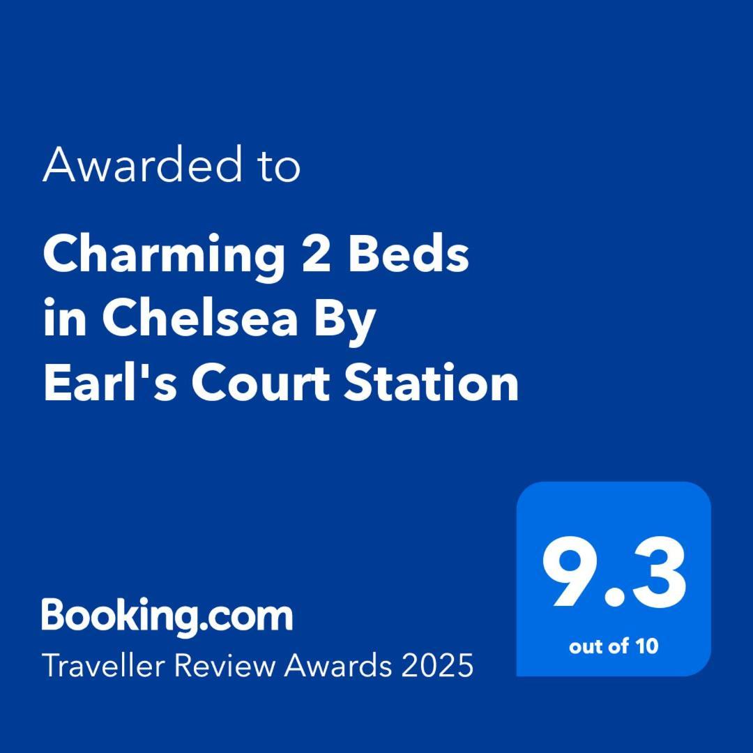 ロンドンCharming 2 Beds In Chelsea By Earl'S Court Stationアパートメント エクステリア 写真
